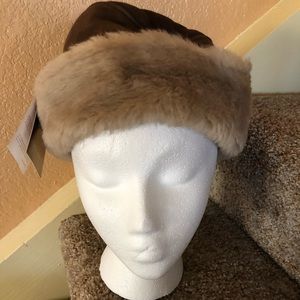 Aston New York Shearling Leather Hat